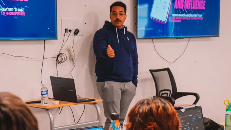 Photo - Intervention campus Gaming